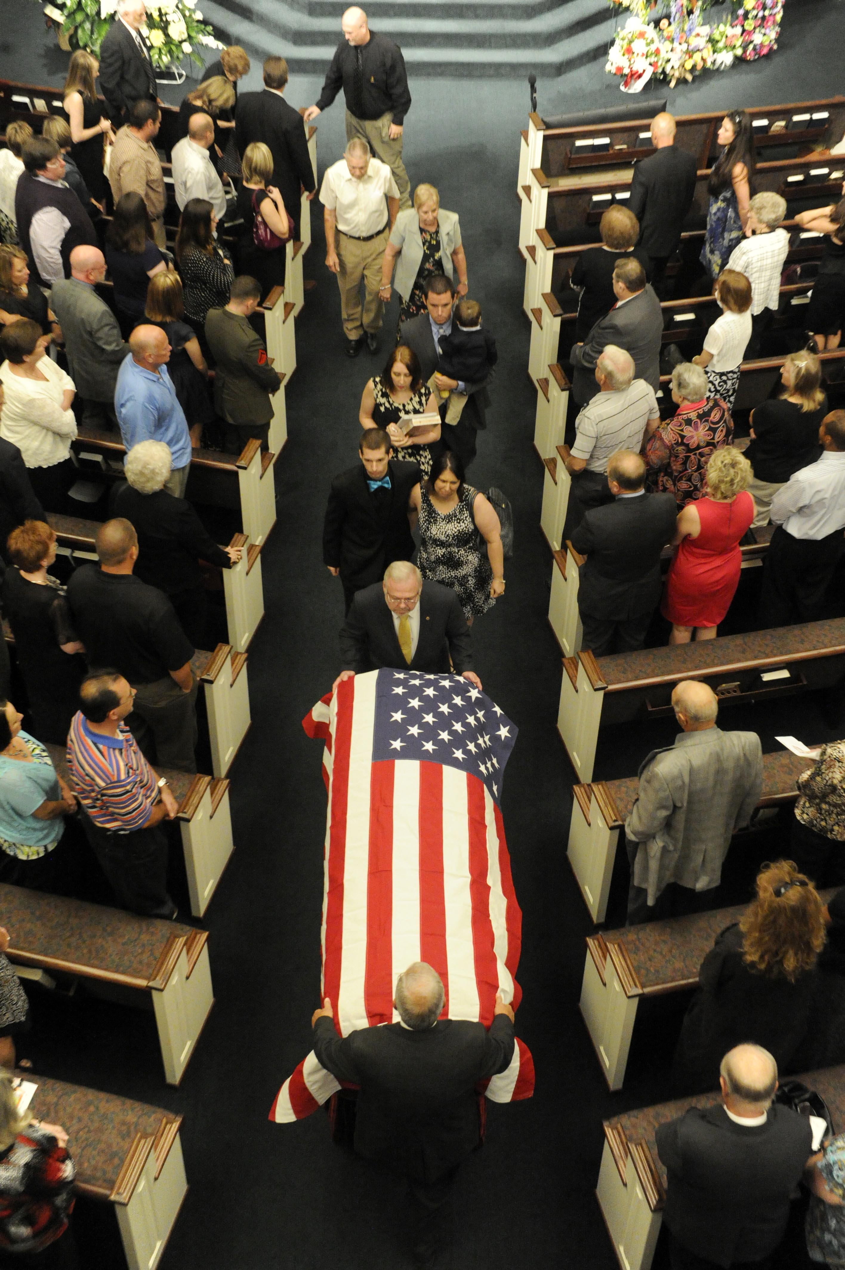 Firefighter David Robinson's Funeral